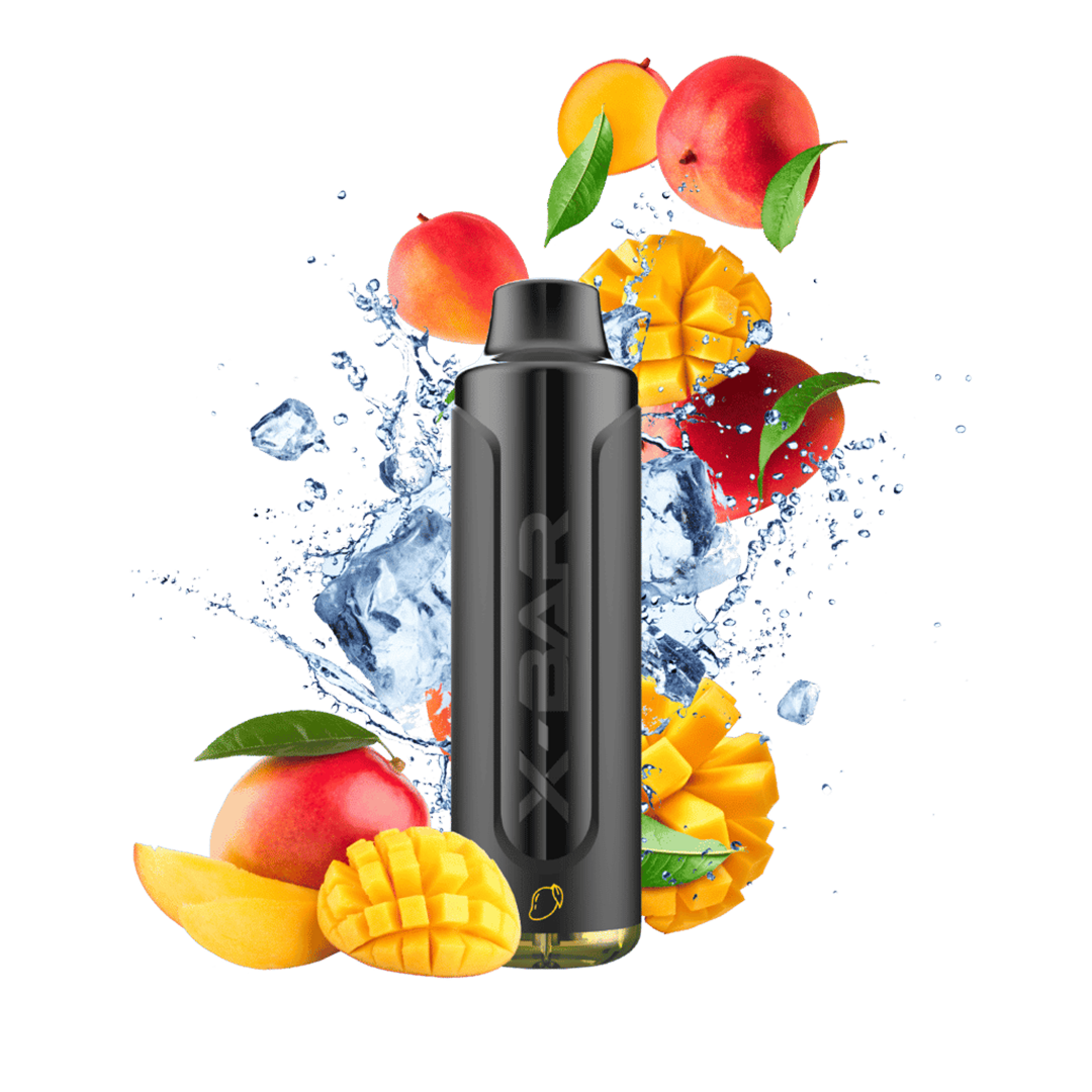 X-BAR MAX 6500 puffs - Ice Mango - 0% / 5%