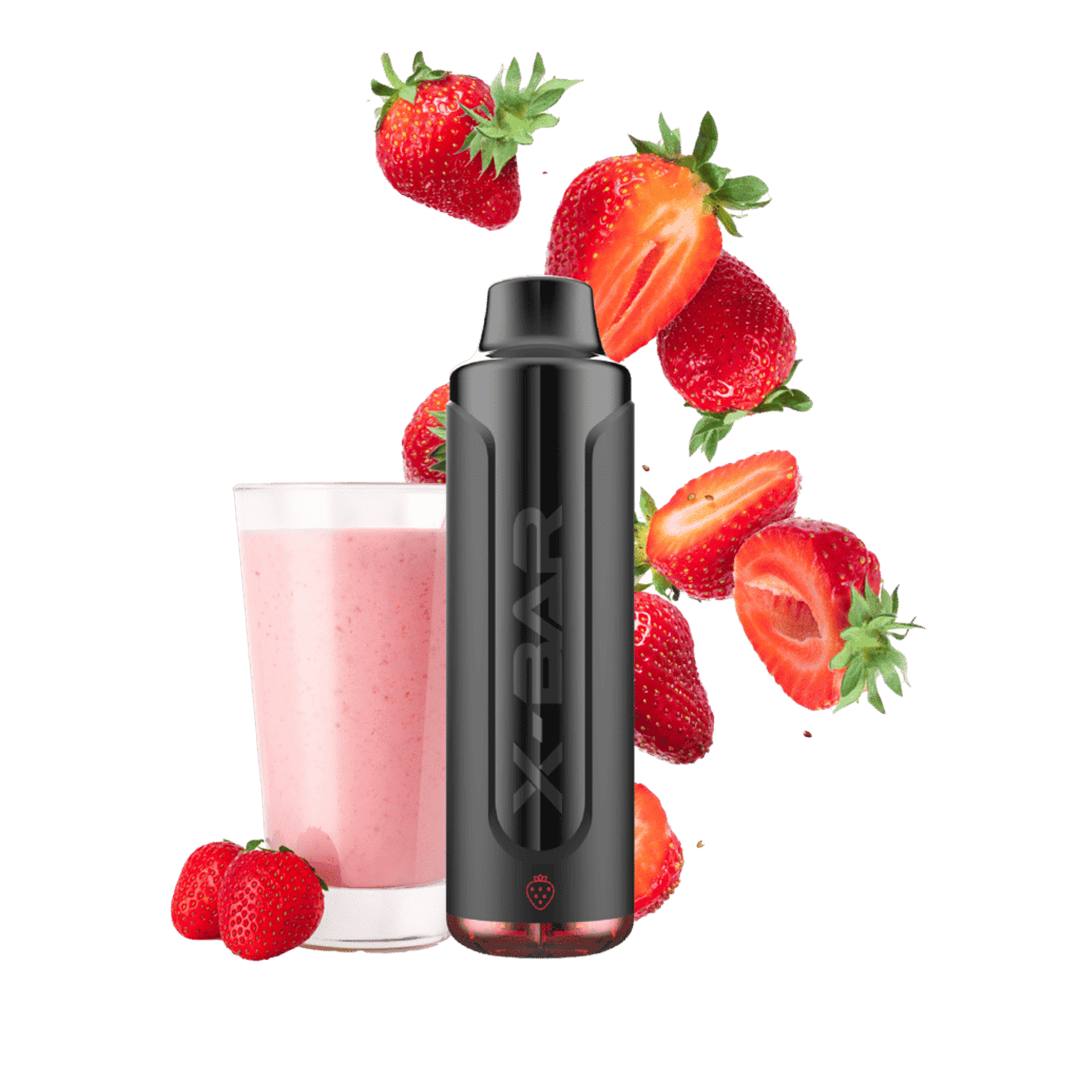 X-BAR MAX 6500 puffs - Strawberry Milkshake - 0% / 5%