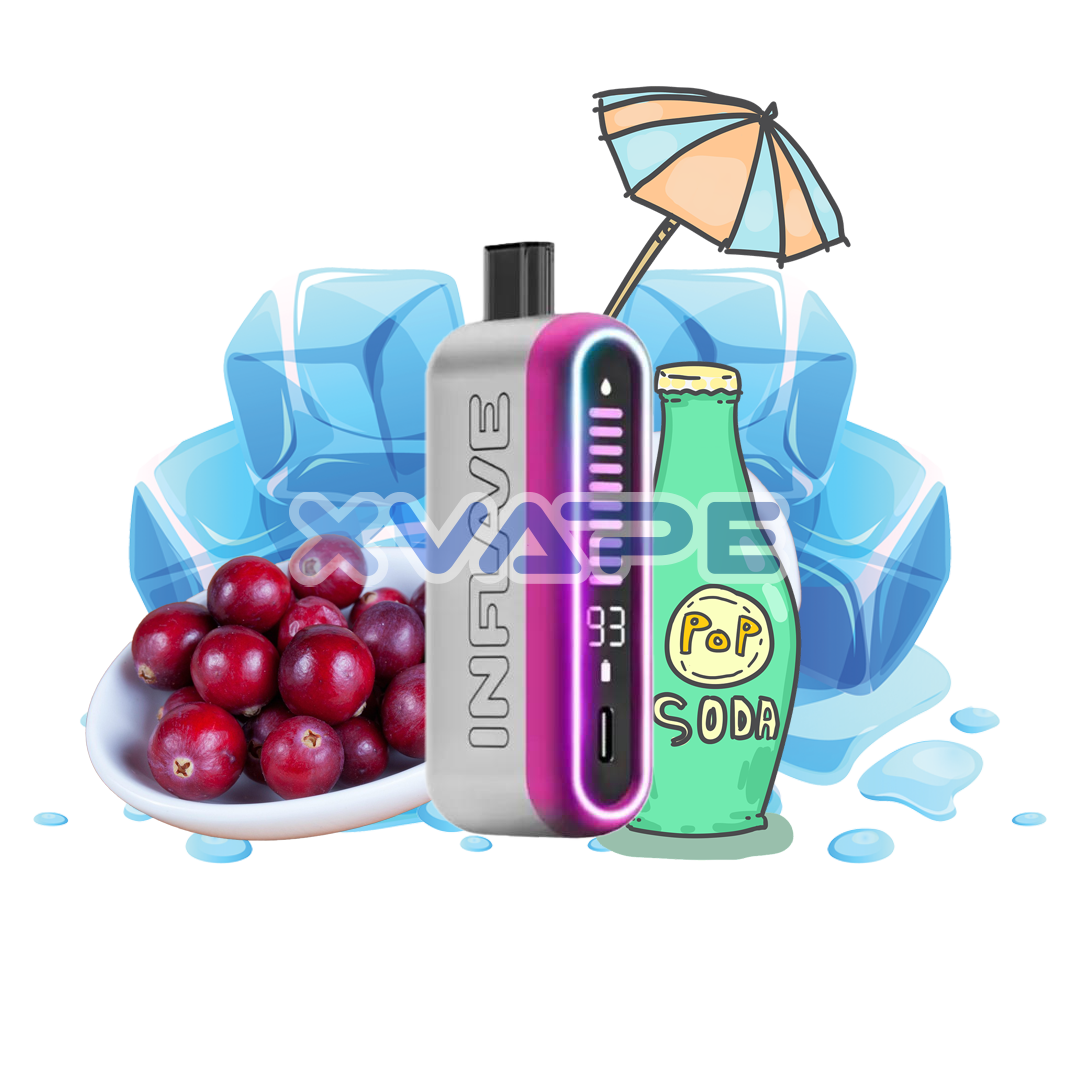 Inflave Onyx - Cranberry Soda - 24K Puffs 5%