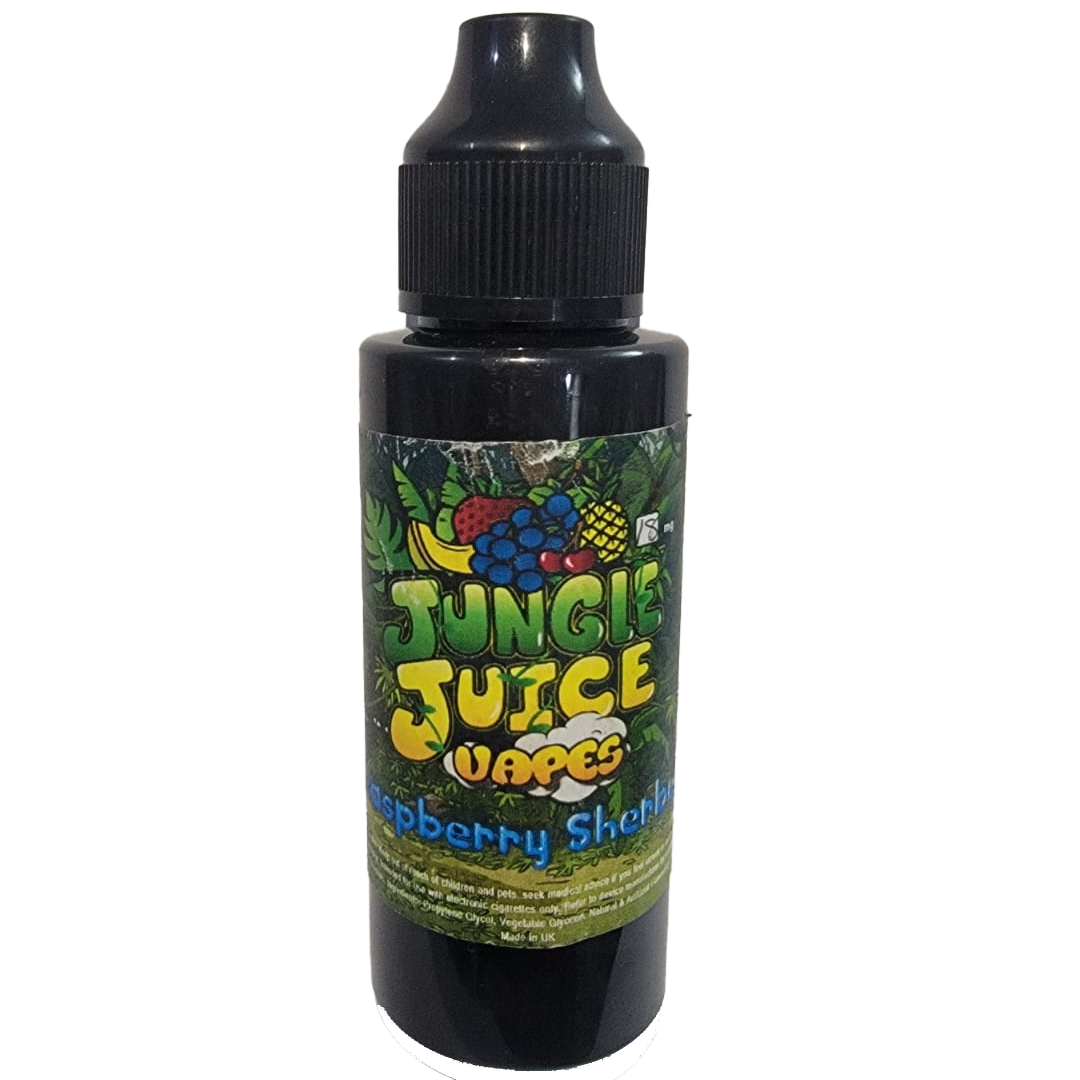 Jungle Juice Raspberry Sherbet 120ml - 18mg