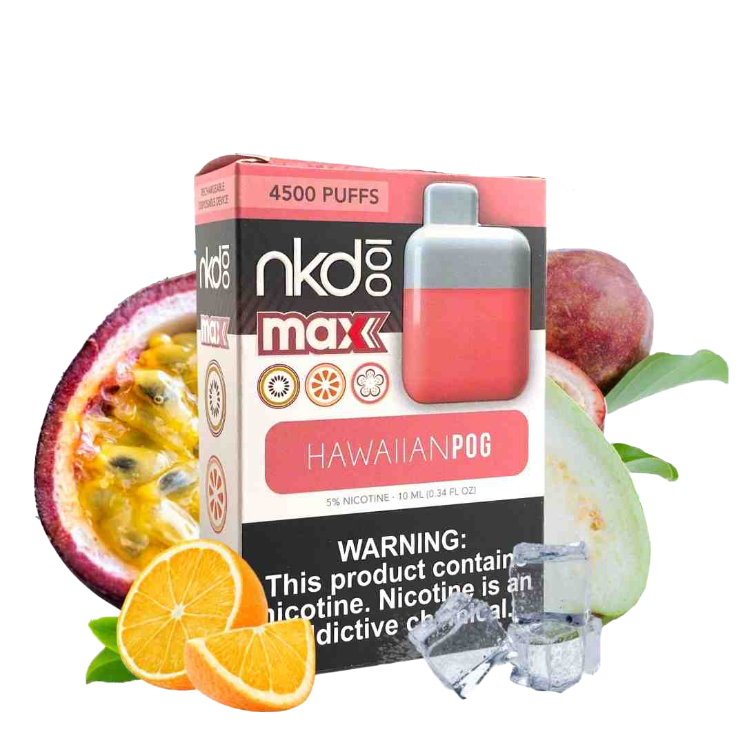 NKD 100 Max 4500 Tafs - HAWAIAN POG - E-cigarette Jetable 5%
