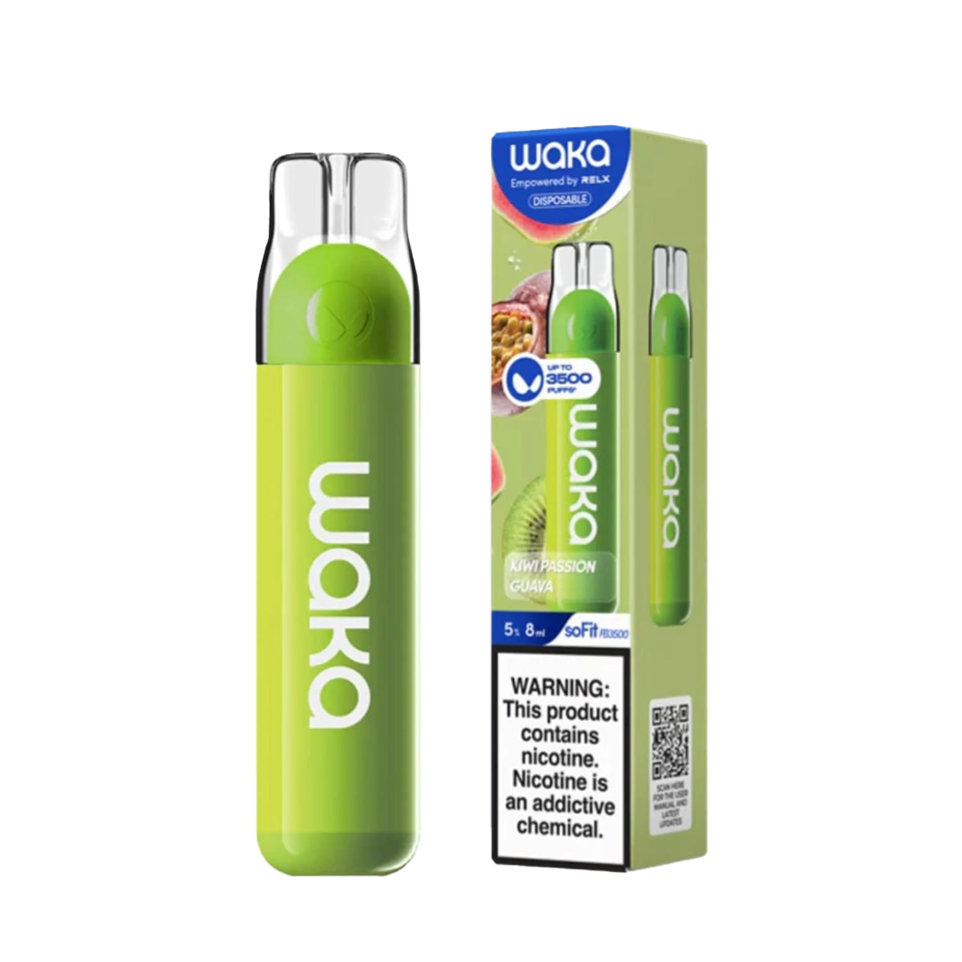 Waka - Kiwi Passion Guava - 3500 Taffs 5%
