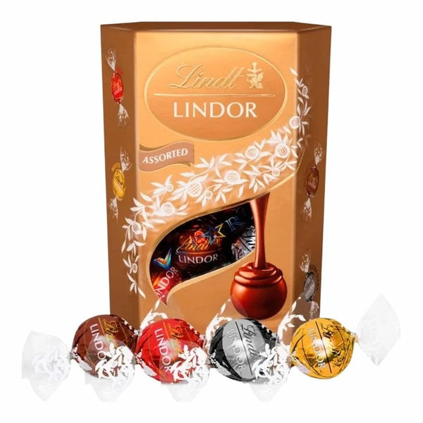 Lindt Lindor Chocolat Assorti 200g – Plaisir Gourmand et Raffiné