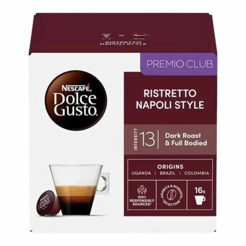 Dolce Gusto Ristretto Napoli Style 16 Capsules