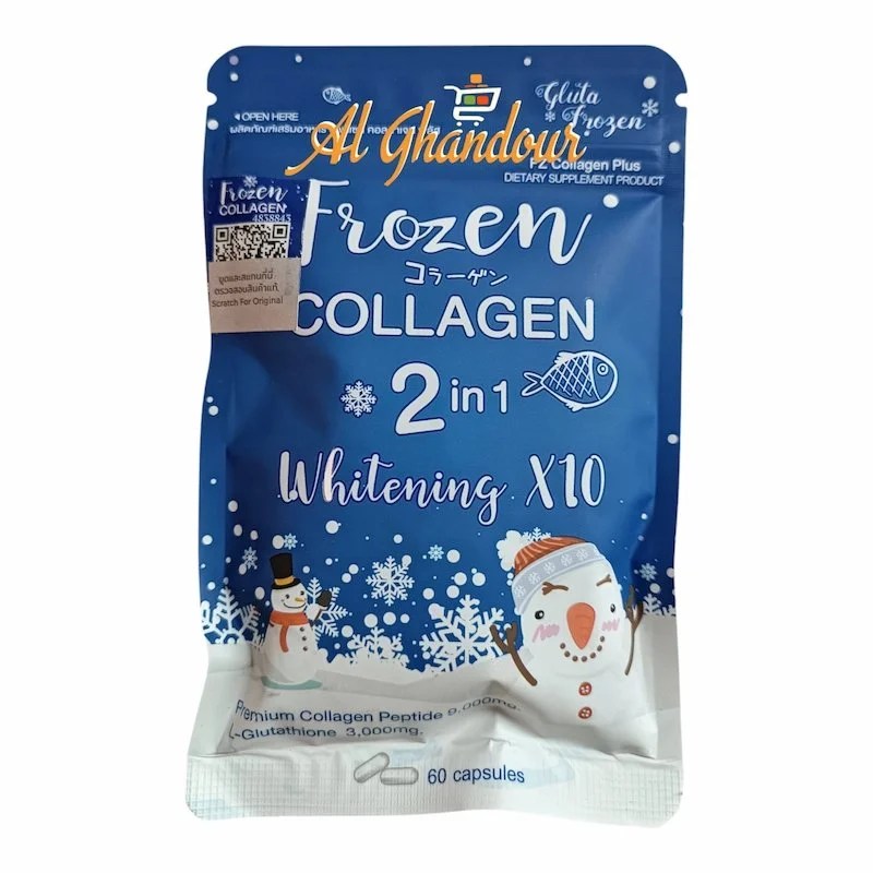 Frozen Collagen 2 in 1 Whitening x10 60 pc