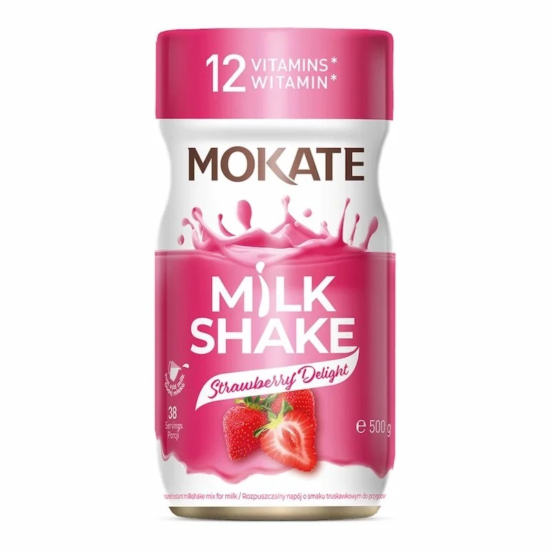 Mokate Fraise Milk Shake 500g