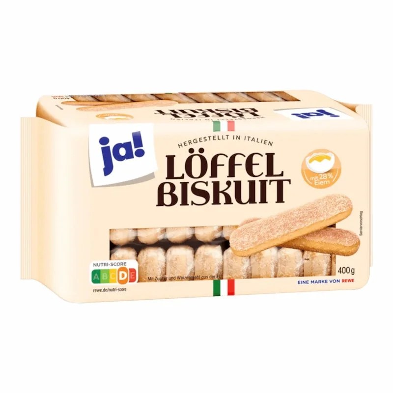 Ja Boudoirs 400g (4×100g)