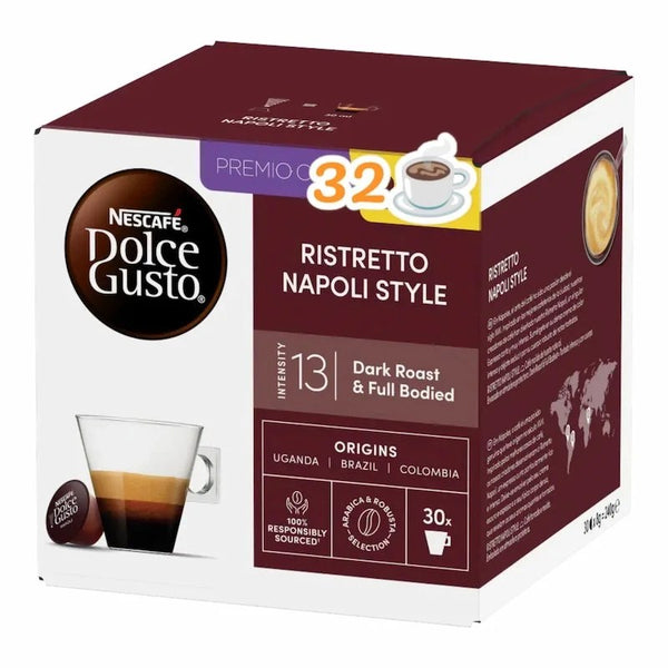 Dolce Gusto Ristretto Napoli Style – 32 Capsules