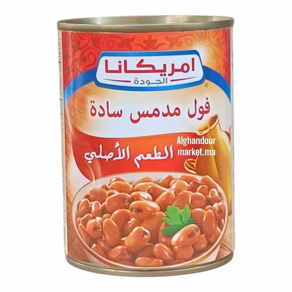 Americana plain fava beans 400g
