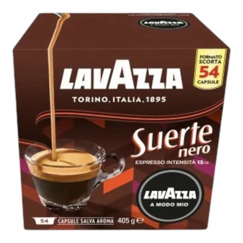 Lavazza A Modo Mio Suerte Nero 54 Capsule