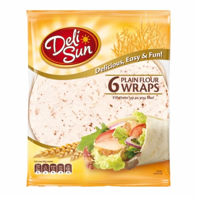 Delisun Wraps de Trigo 360g