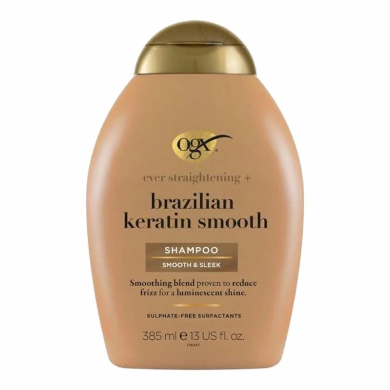 OGX &#8211; Brazilian Keratin Smooth shampooing 385ML