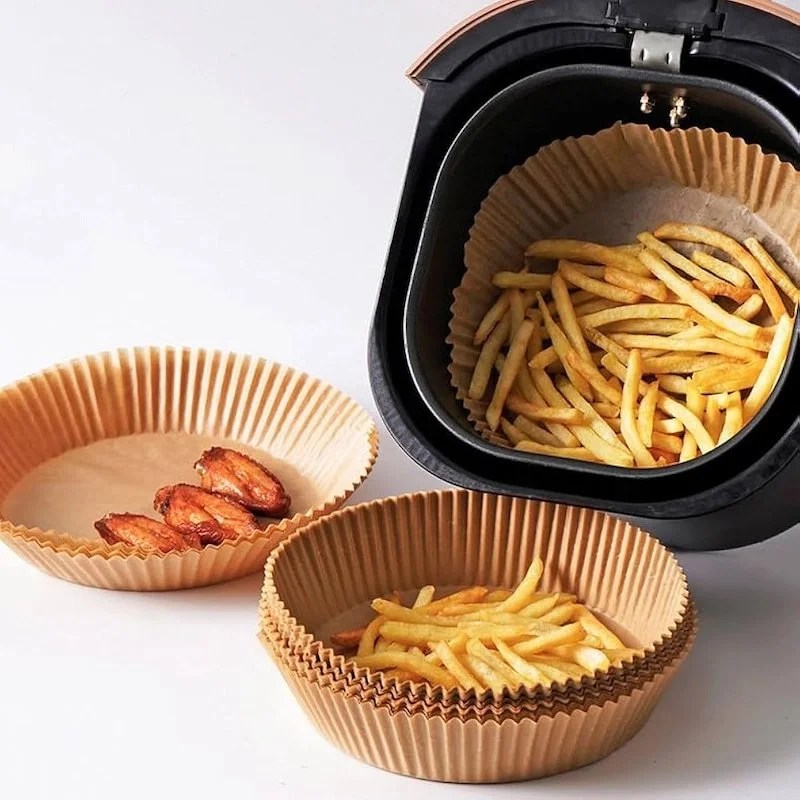 Feuilles de cuisson pour friteuse Air Fryer 60 pièce 5L