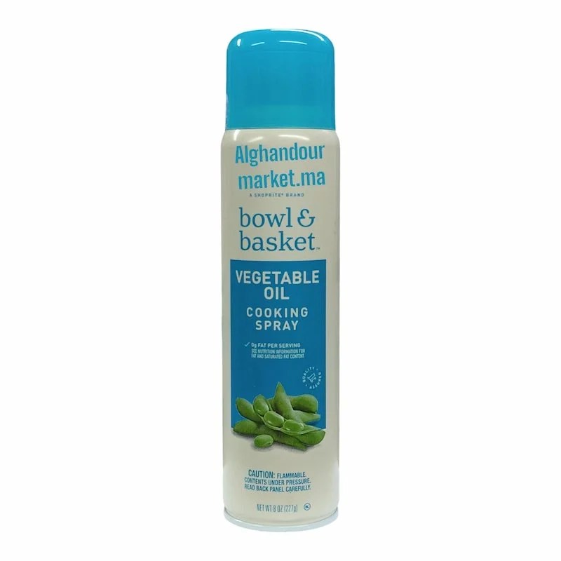 Bowl &amp; Basket Spray de Cuisson à l’Huile Végétale 227g