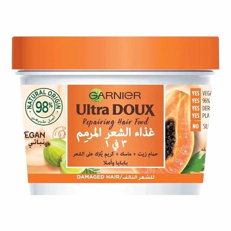Garnier Ultra Doux Hair Food Masque Réparateur à la Papaye – 390ml
