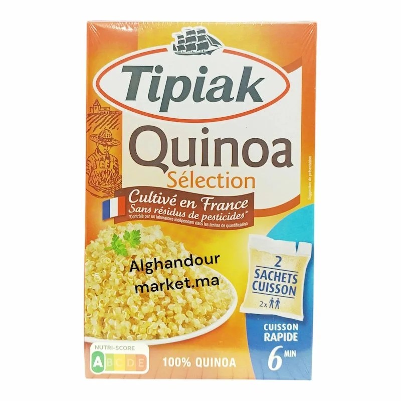 Tipiak Quinoa Sélection – 2 Sachets Cuisson x 100g