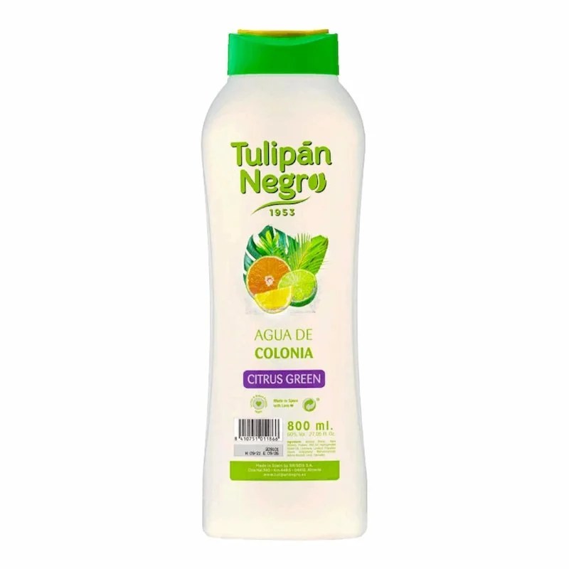 Tulipan Negro Eau de Cologne Citrus Green 800 ml