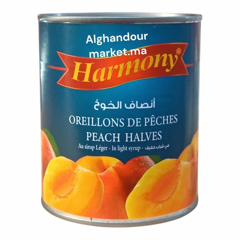 Oreillons de Pêches Harmony &#8211; 820 g