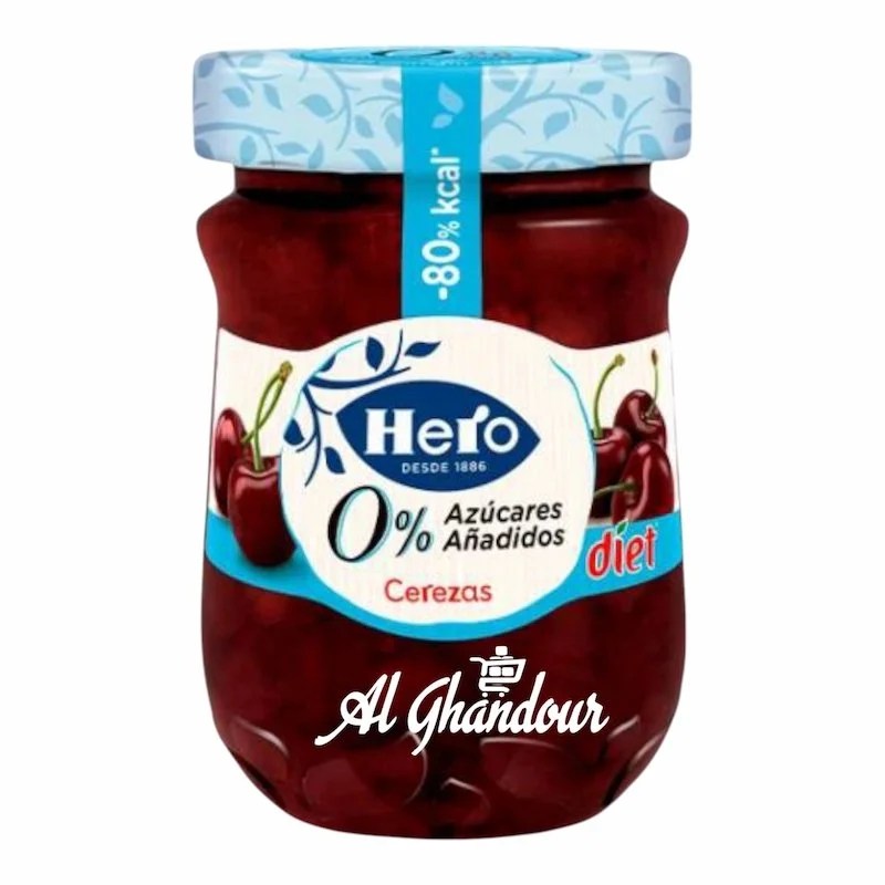 Hero Confiture Cerise Diététique &#8211; 280g