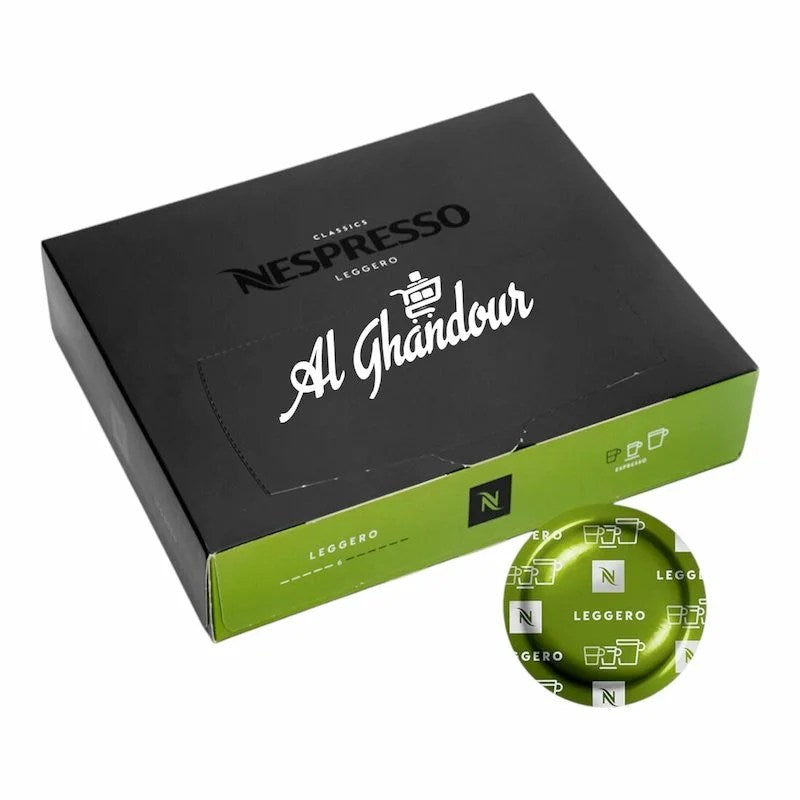 Nespresso Professional Capsules Leggero – 50 unités