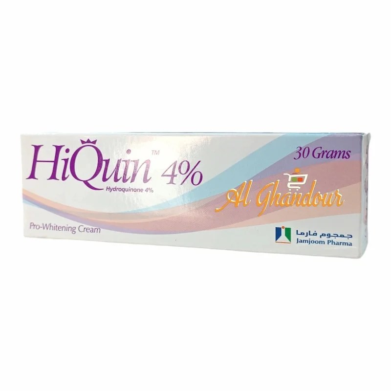 Crème Éclaircissante HIQUIN 4% à l’Hydroquinone – 30g