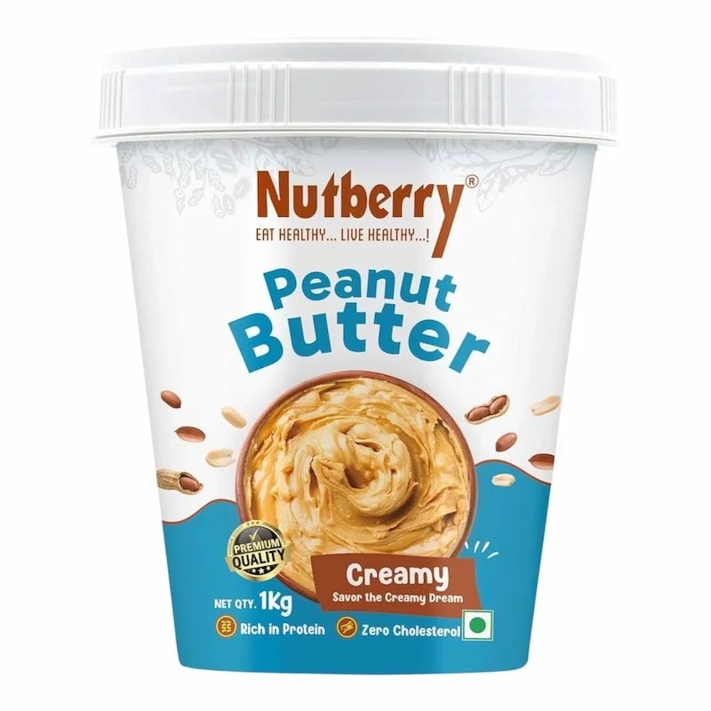 Beurre de Cacahuète Crémeux NUTBERRY – 500g