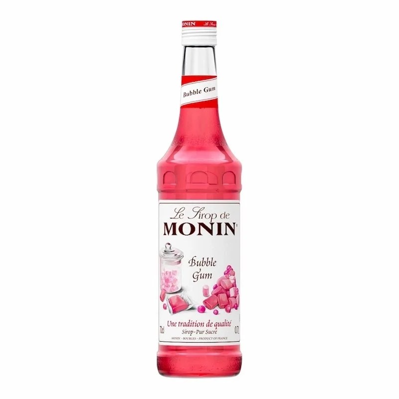 Monin Sirop Saveur Bubble Gum – 70 cl