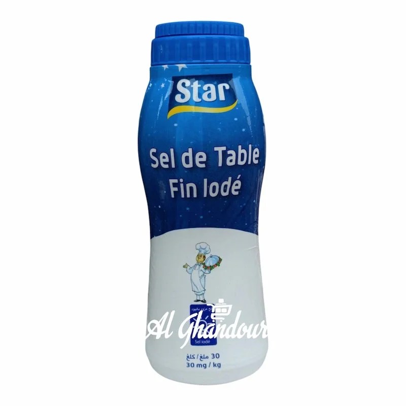 Sel de Table Star 400 g – Sel Fins de Qualité Supérieure