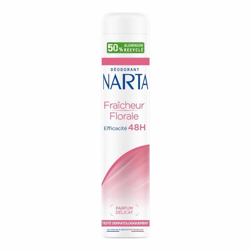 Narta Fraicheur Florale 48H Parfum Délicat 200 ml