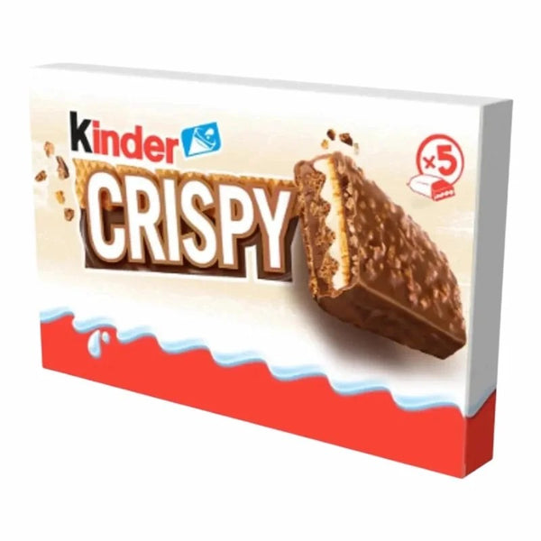 Kinder Crispy 5x34g (170g) – Cœur Fondant et Croustillant