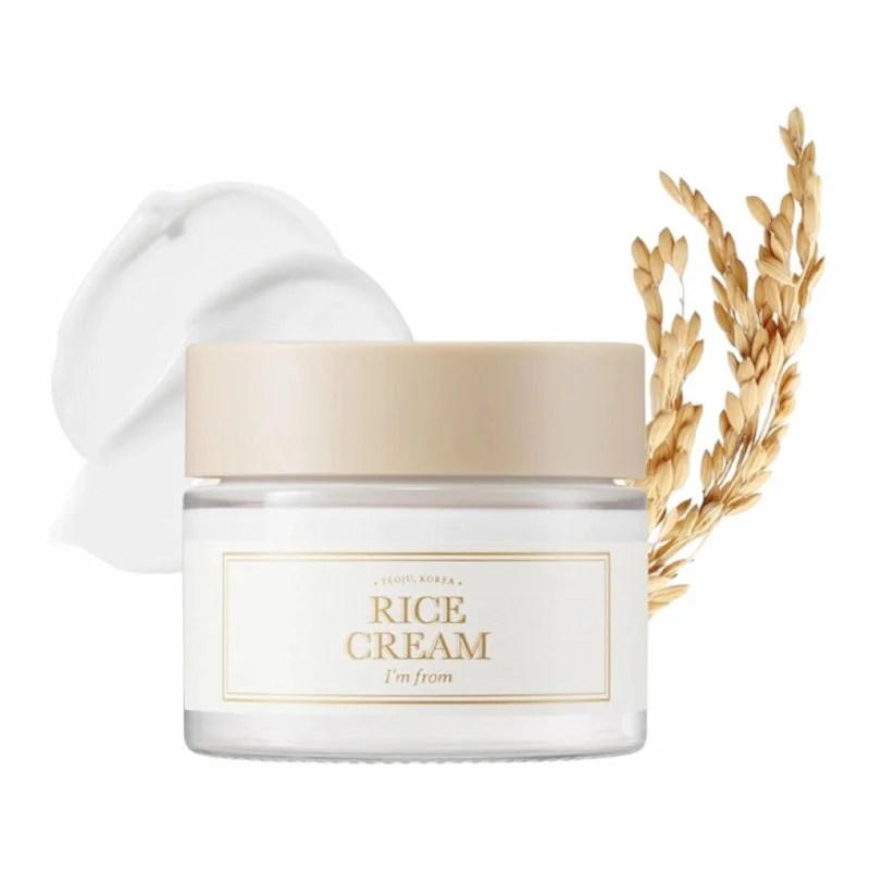 Im From Rice Cream 50ml – Crème Hydratante au Son de Riz