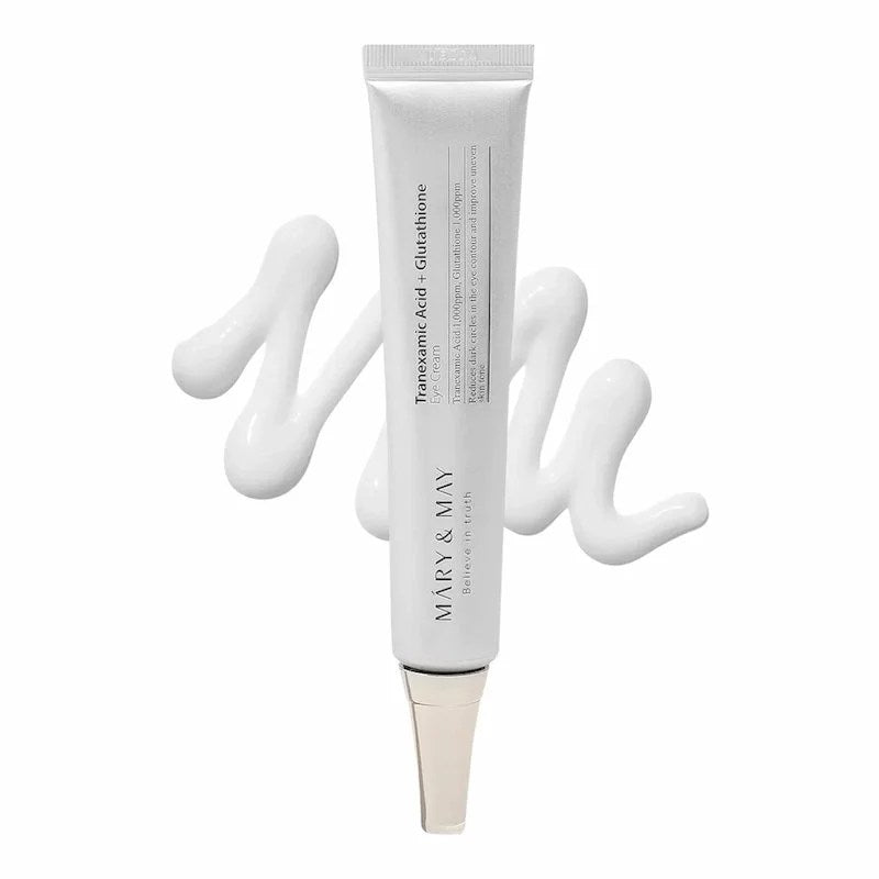 Mary &amp; May – Crème Des Yeux à l&rsquo;Acide Tranexamique + Glutathion 30 g