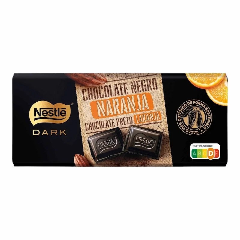 Chocolat Noir à l&rsquo;Orange Nestlé – Tablette 120g