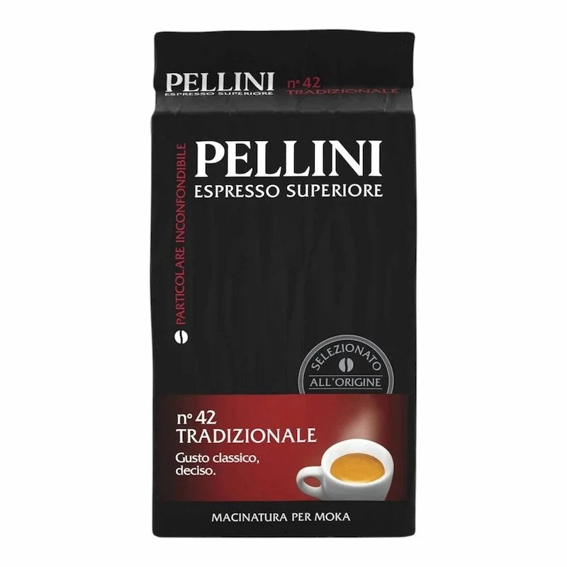 Pellini Espresso Superiore Tradizionale N°42 – Cafe Moulu 250g