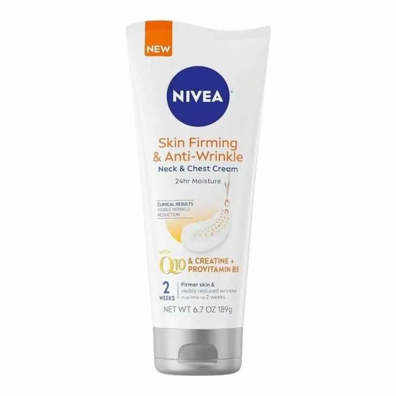 NIVEA Skin Firming &amp; Antiwrinkle Crème Cou &amp; Décolleté – 189ml