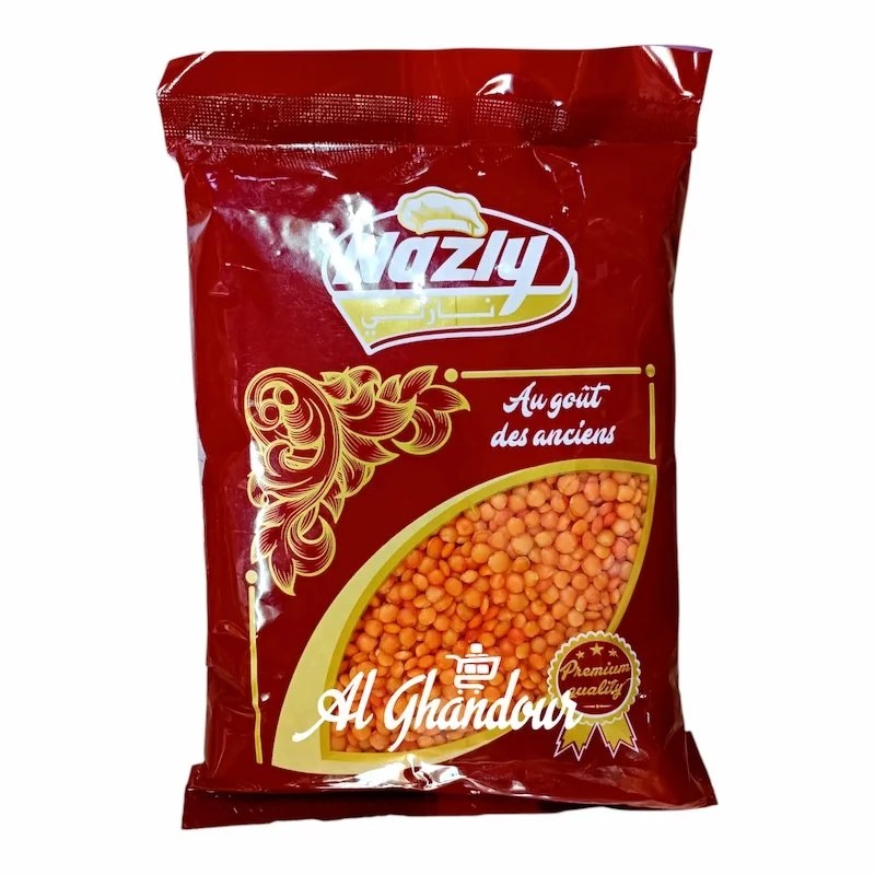 Lentilles Rouges Nazly – 500g