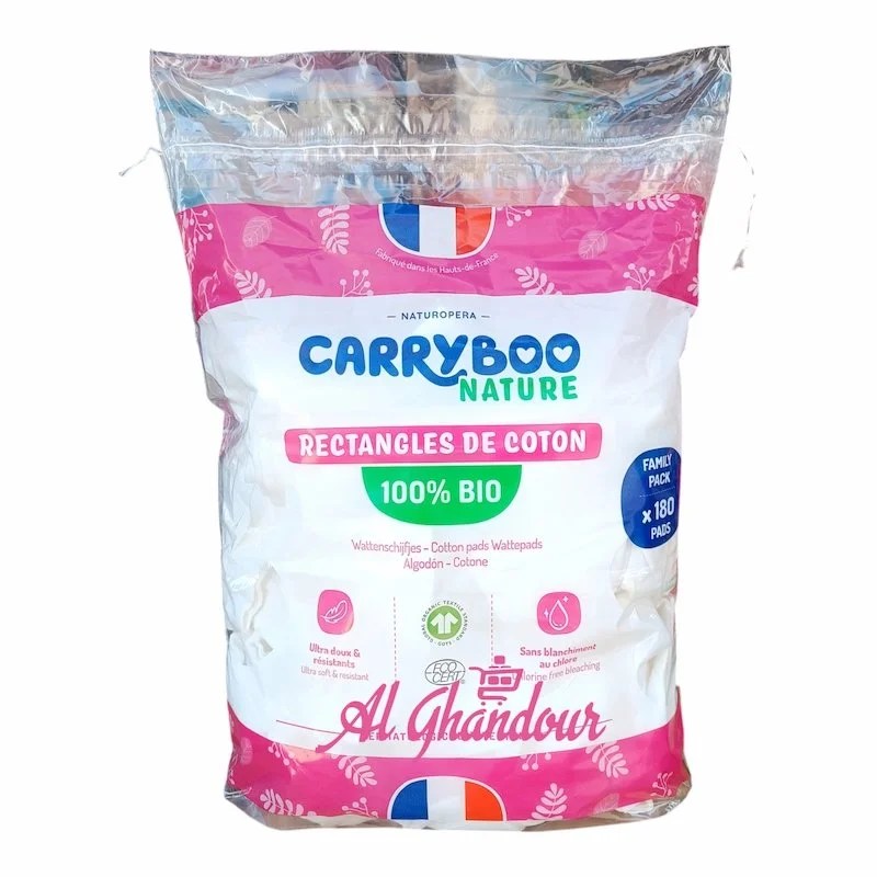 Carryboo Coton Pads Bio x180 pc