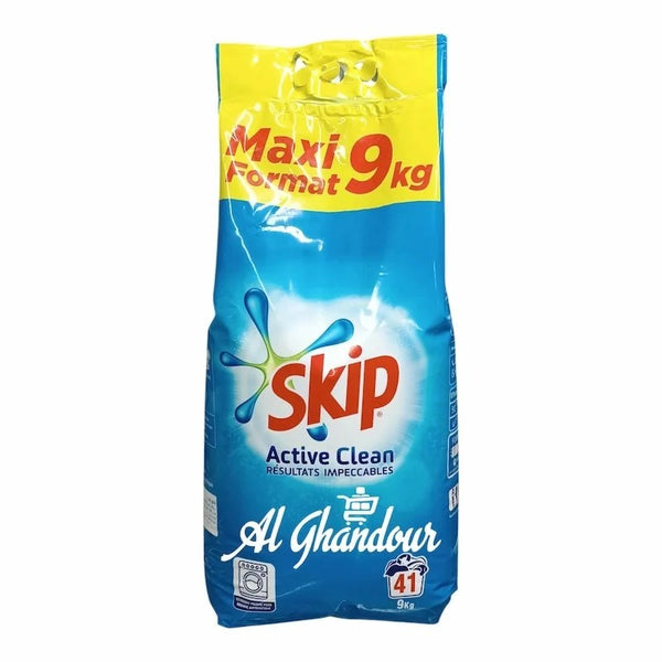 Lessive en Poudre Skip Active Clean – 9 kg