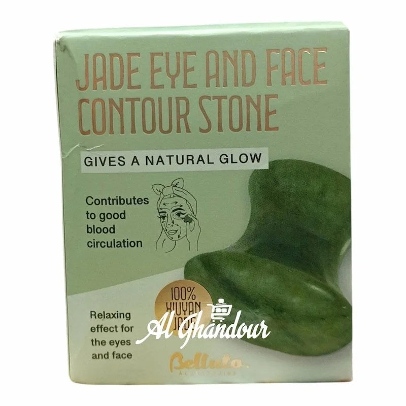 Pierre de Massage Contour des Yeux et du Visage en Jade – Belluto