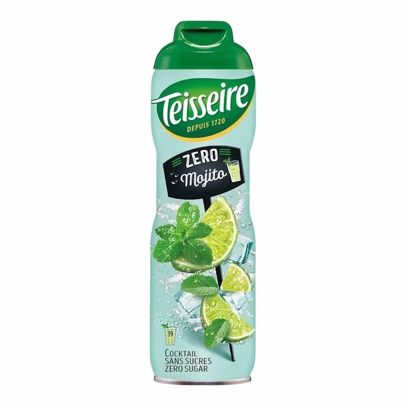 Sirop Teisseire Saveur Mojito Sans Sucres – 60 cl