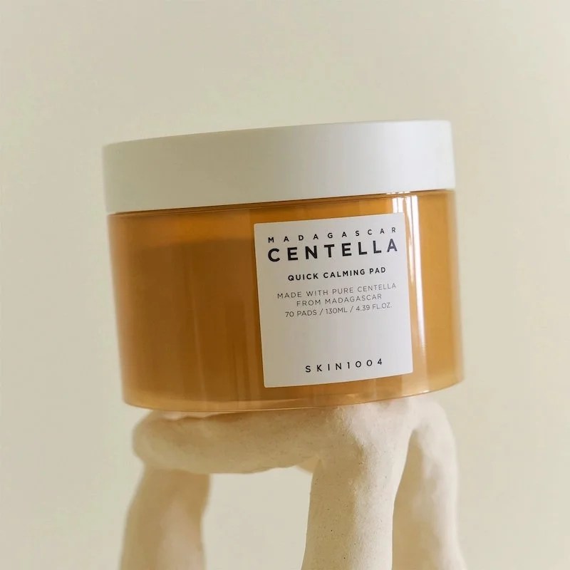 SKIN1004 Madagascar Centella Quick Calming Pad – 70 disques