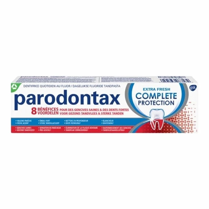 Dentifrice Parodontax Complete Protection Extra Fresh – Soin Complet Gencives et Dents
