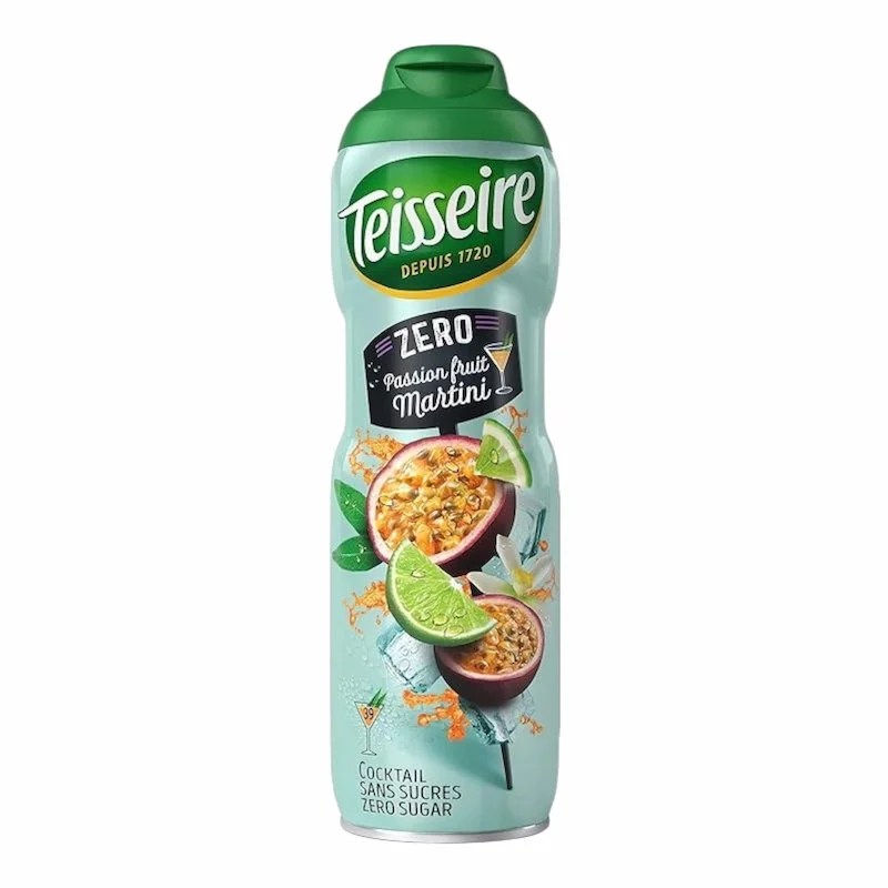 Teisseire Sirop Passion Fruit Martini Sans Sucre 600ml