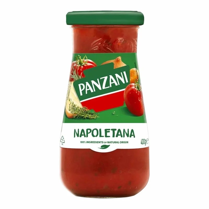 Sauce Napolitaine Panzani 400g – Recette Classique aux Tomates et Herbes Aromatiques