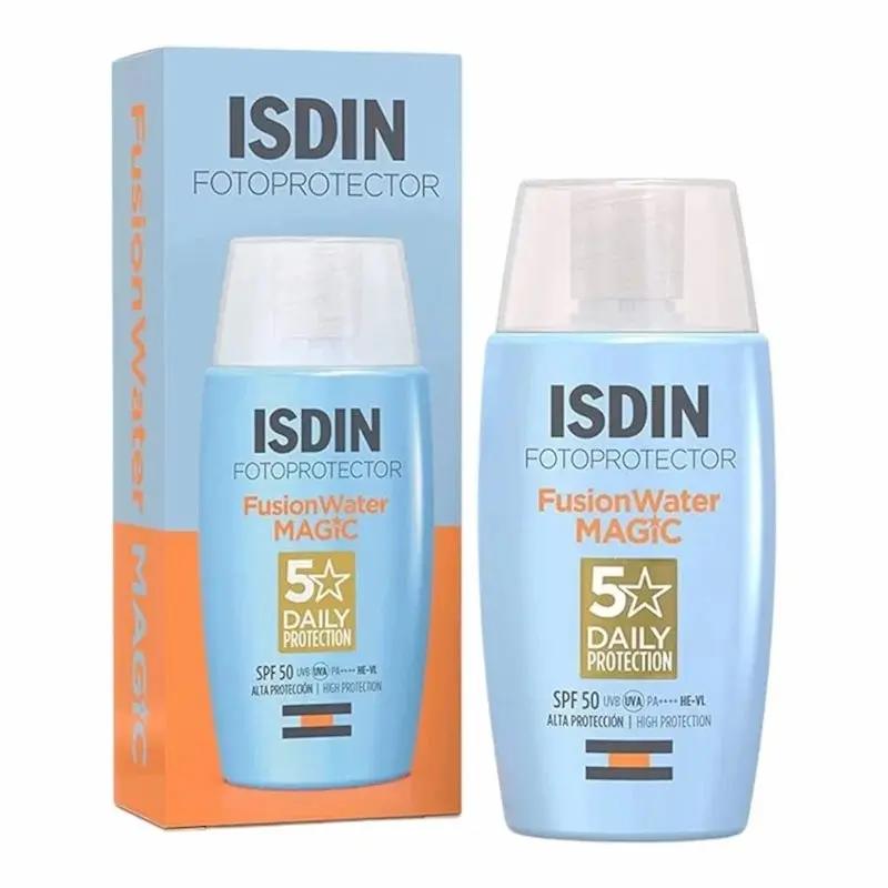 ISDIN Fusion Water MAGIC SPF50 – Fluide Solaire Ultra-Léger Visage 50 ml