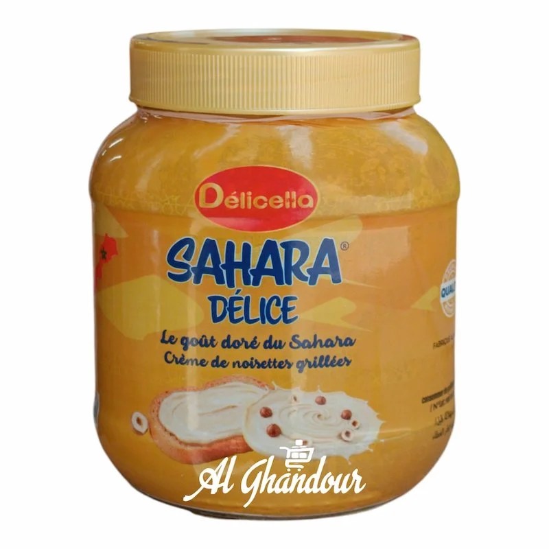 Sahara Delice Pate à Tartiner Creme de Noisettes Grillées – 700g