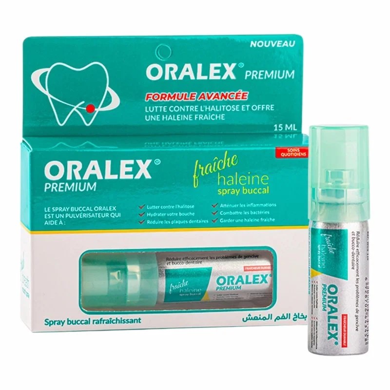 Oralex Spray Buccal Fresh Mint – Spray Rafraîchissant pour l’Haleine