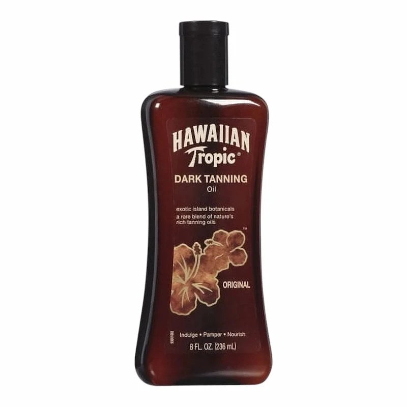 Hawaiian Tropic Huile de Bronzage Foncée – 236 ml