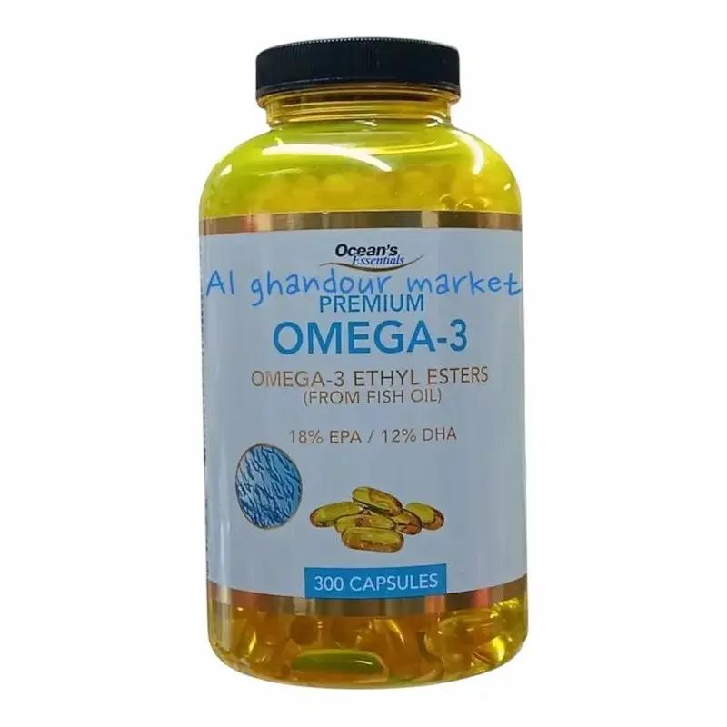 Oceans Essentials Omega 3 Premium Fish Oil 1000MG – 300 Capsules My Store