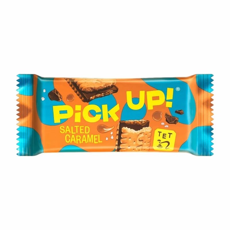 Pick Up Barre Biscuit au Caramel Sale – 28g